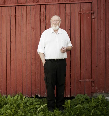Willy Ustad fotografert under og etter boksignering og foredrag i Steinkjer.