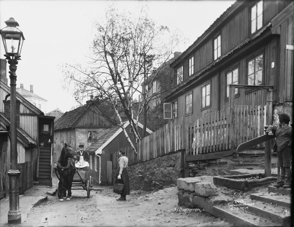 "Foto fra Enerhaugen: Anders B. Wilse/Oslo Museum». 